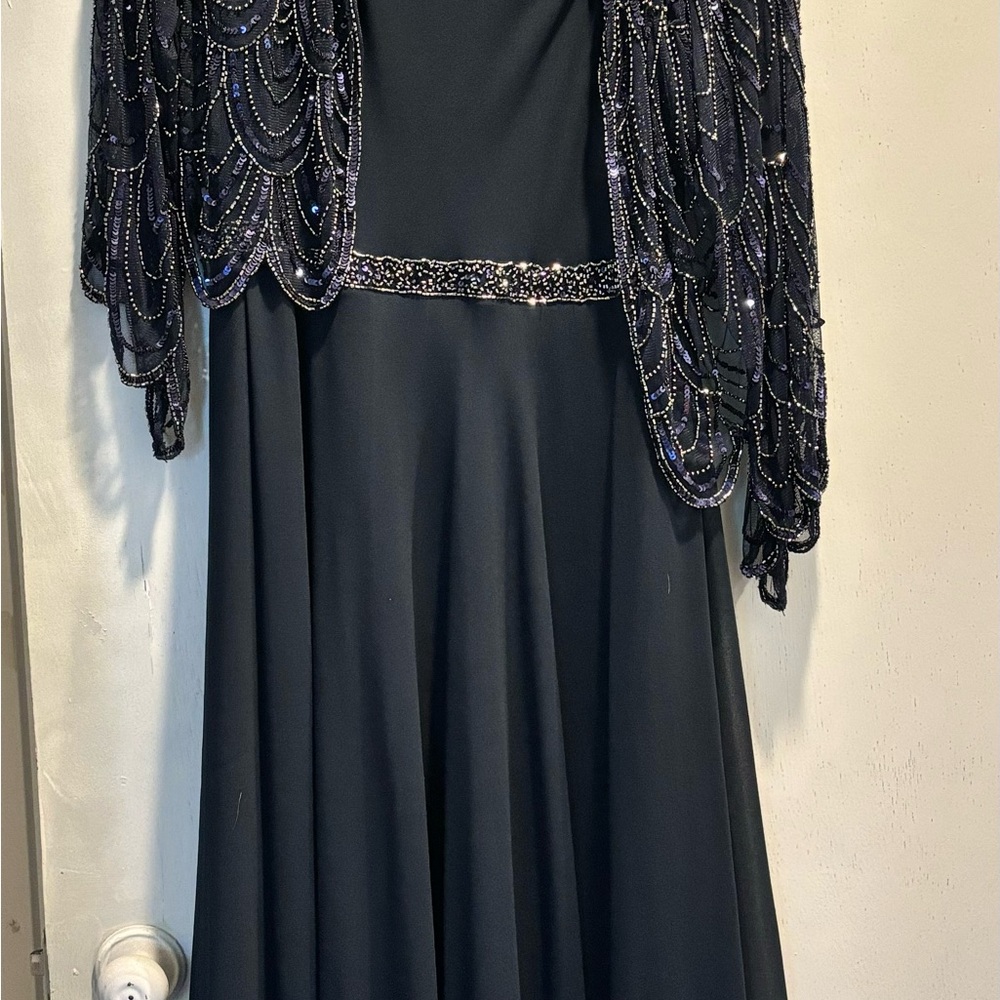 Beautiful beaded JKARA dress size 14
